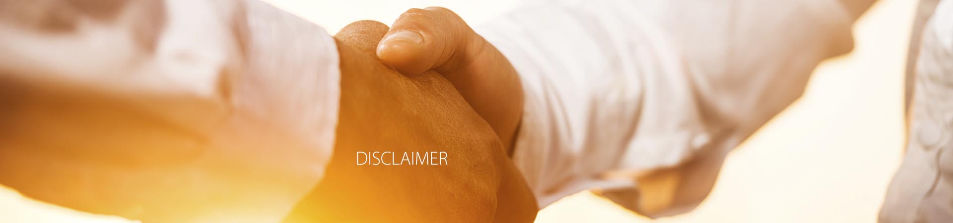 Bannister Disclaimer